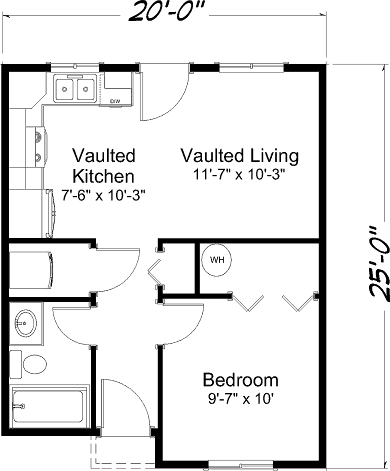 Cloverdale Cabin Floor Plan