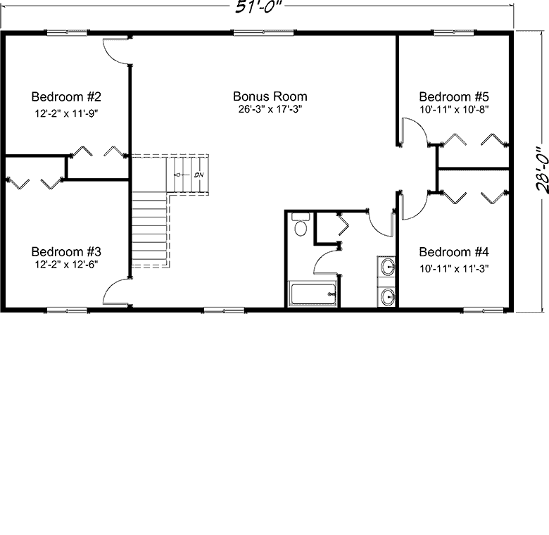 Muirfield 2 Story Home Second Floor