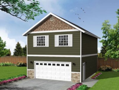 32 x 24 sq. ft. 2 Story Garage