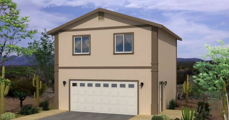 Plan 2 24 ft. x 24 ft. Garage