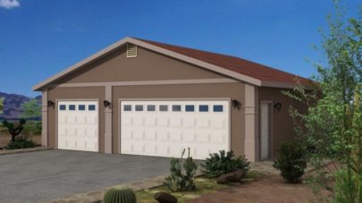 Garage Plan 5 34 ft. x 30 ft.