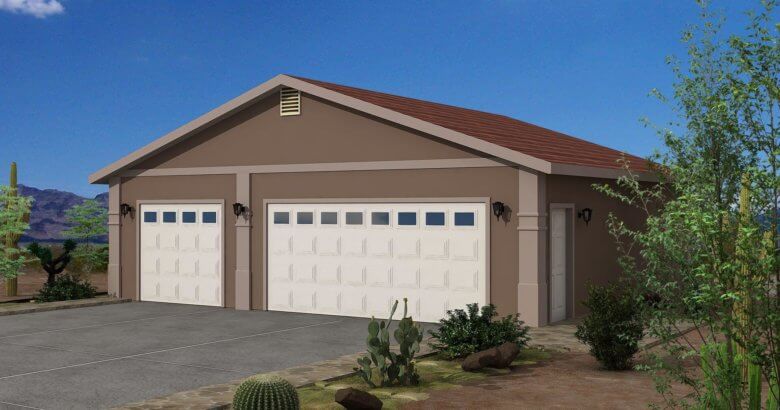 Garage Plan 5 34 ft. x 30 ft.