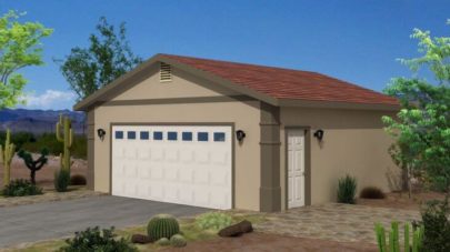 plan 1 24 ft. x 24 ft. Garage