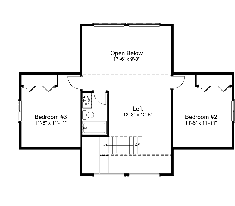 Sahalee Upper Floor Plan